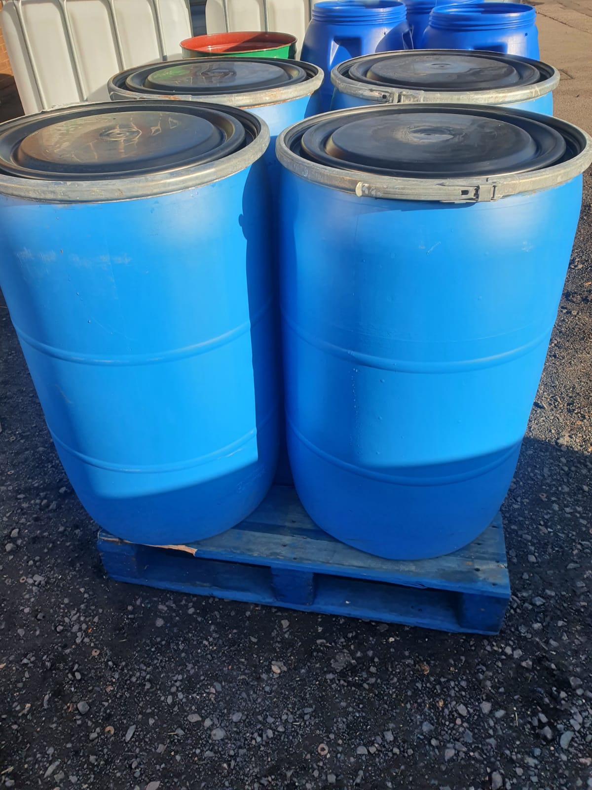 220L Barrel Clamp Lid