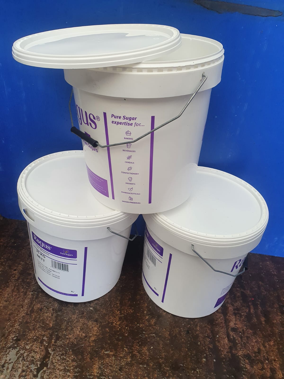 Plastic Bucket (25KG)
