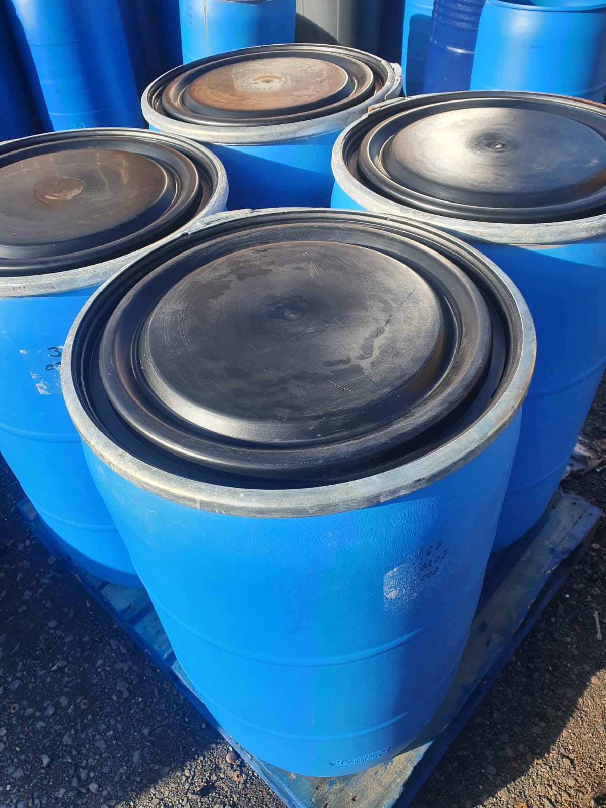 220L Barrel Clamp Lid