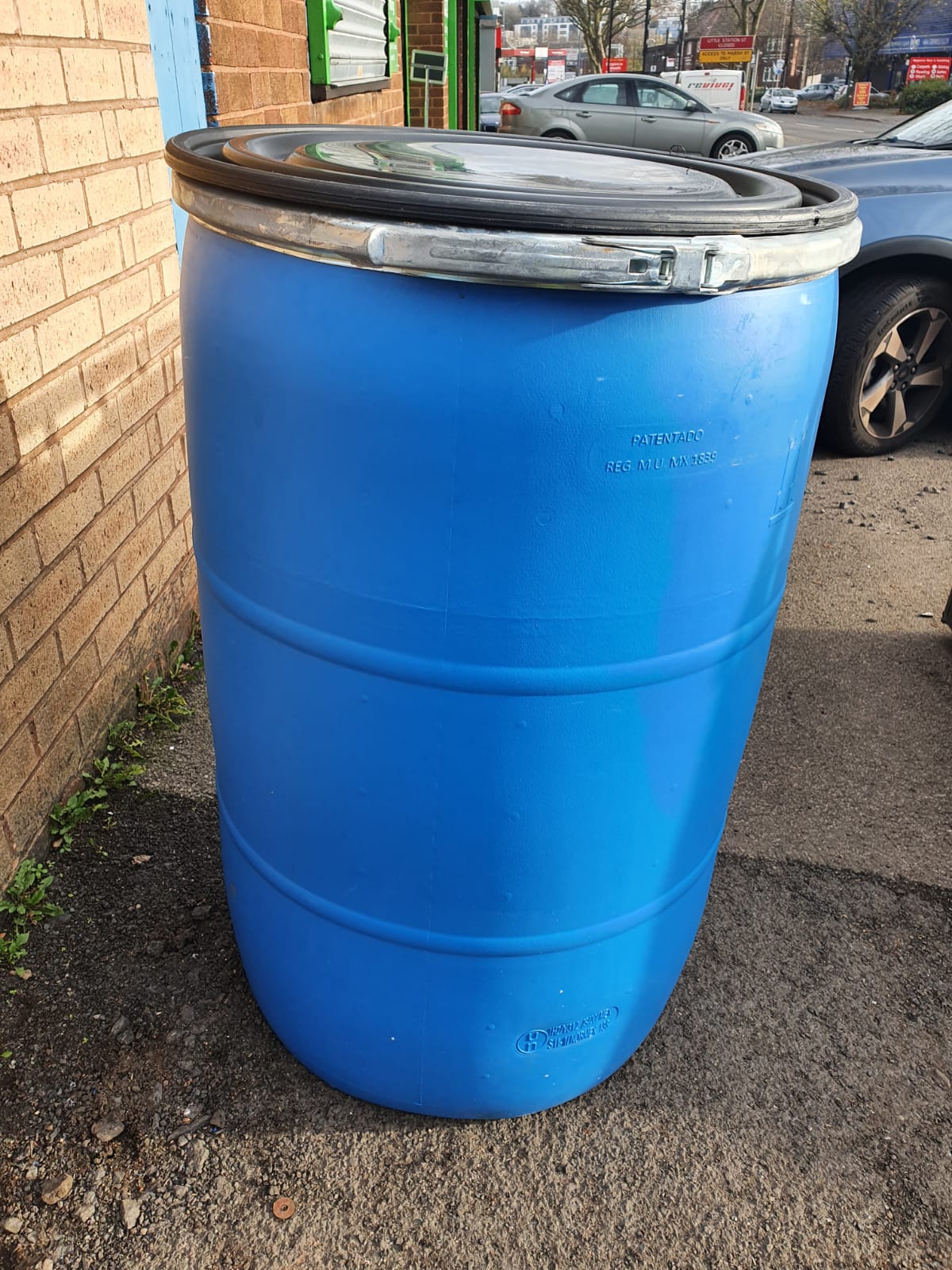 220L Barrel Clamp Lid