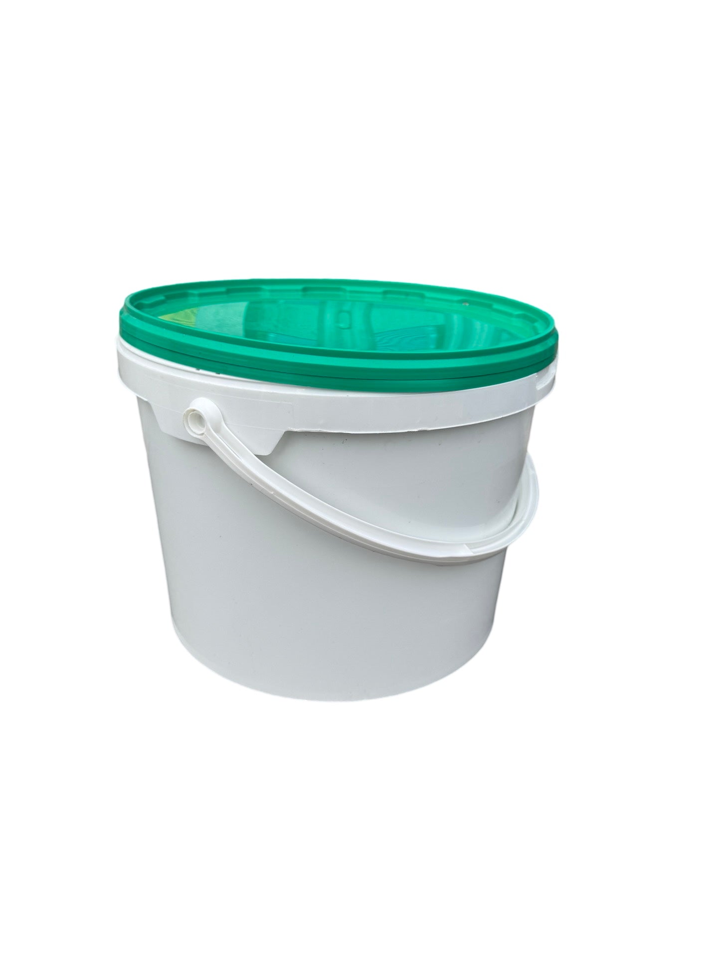 15KG WHITE PLASTIC BUCKET