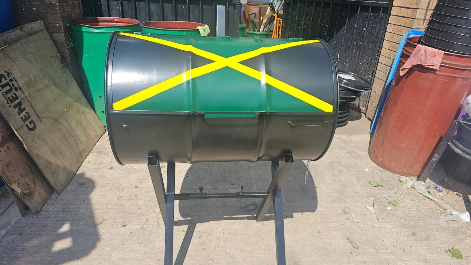 Jamaica jerk Pan